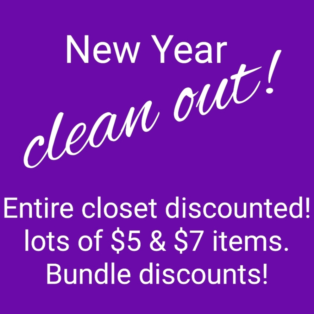 CLOSET CLEAN OUT!
